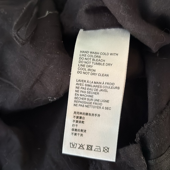 SEEN WORN KEPT embroidered pants.  Size L - Picture 9 of 10